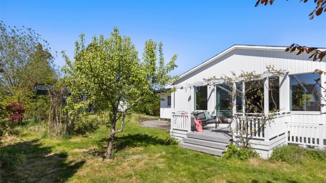 Her er det god boltreplass for liten og stor
