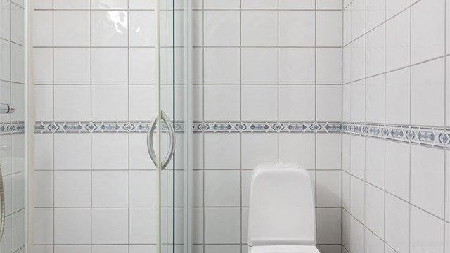 Det er gulvvarme på badet