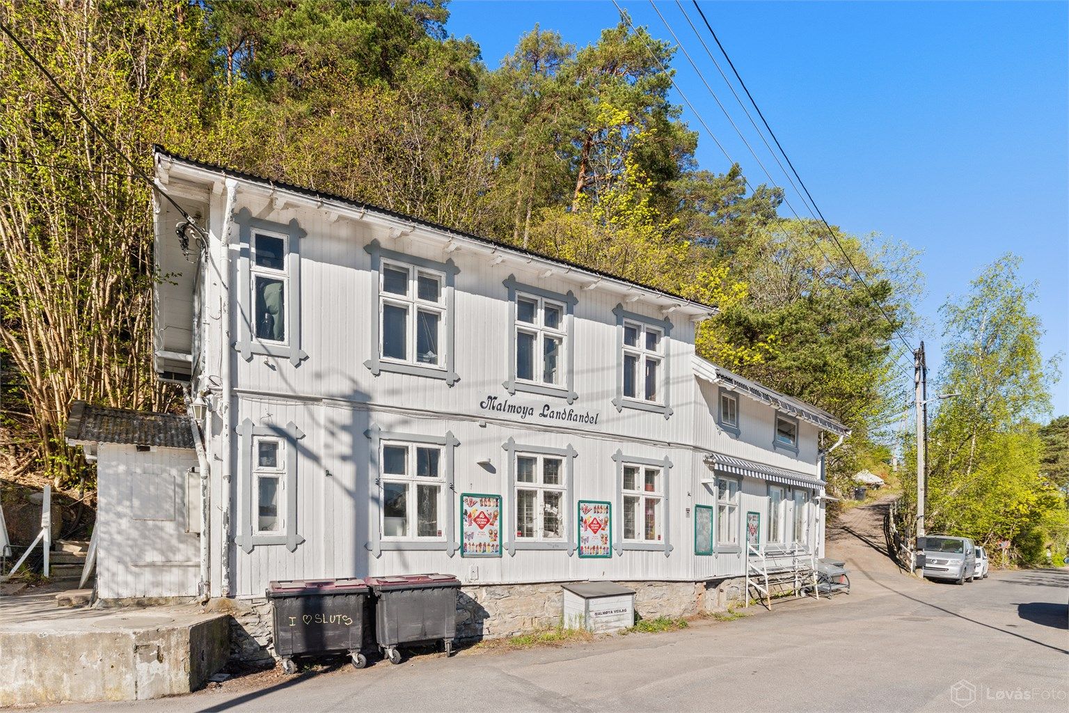 Malmøya har også egen lokal matbutikk