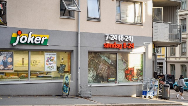 Søndagsåpen Joker butikk i tøffelavstand fra boligen
