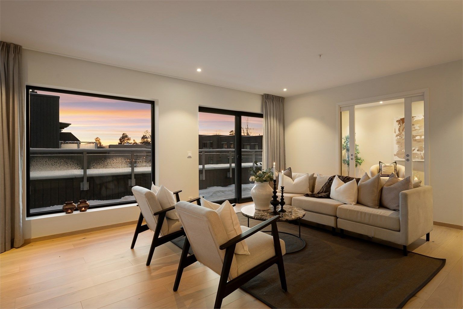 Når du bor i Hans Haslums vei er du bare en ti minutters spasertur fra Bekkestua sentrum