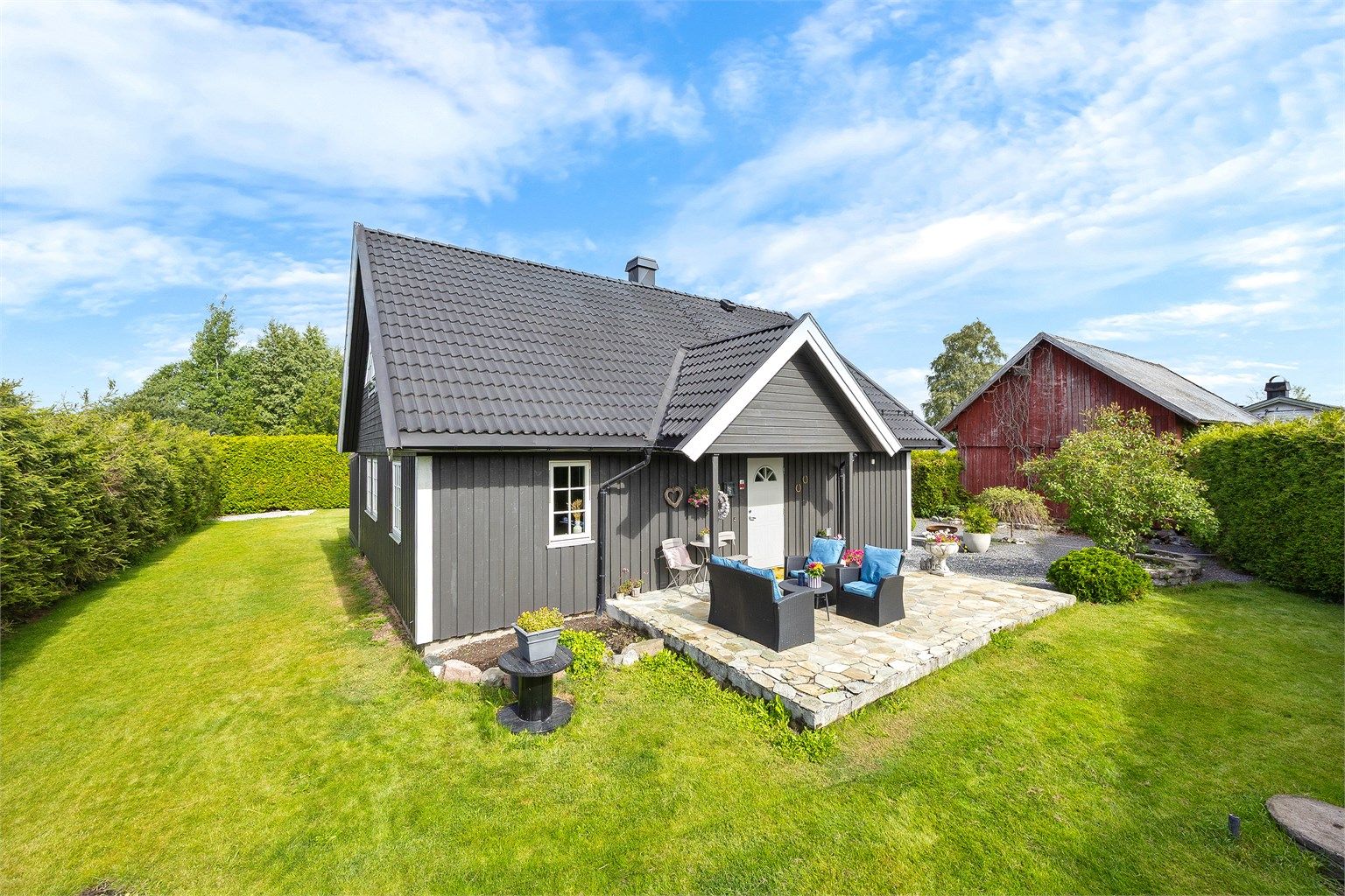 Store plenarealer som innbyr til aktivitet og hageglede.