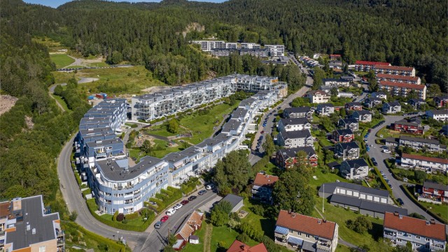 Her bor man idyllisk med Lillomarka og Grefsenkleiva slalåmbakke like utenfor dørstokken