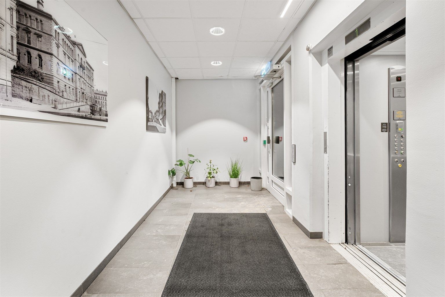 Hyggelig inngangsparti! 