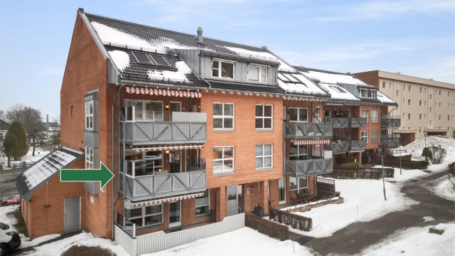 Eiendommen ligger i et attraktivt og sentralt, men likevel tilbaketrukket, boligområde.
Foto: Ole Thorgeir Solheim Thoresen