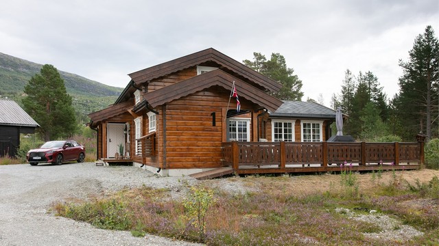 Eiendommen ligger sentralt i Fantkrokan-feltet på Bjorli.