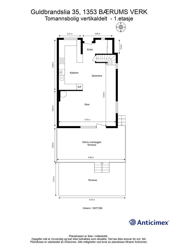 Plantegning - Første etasje