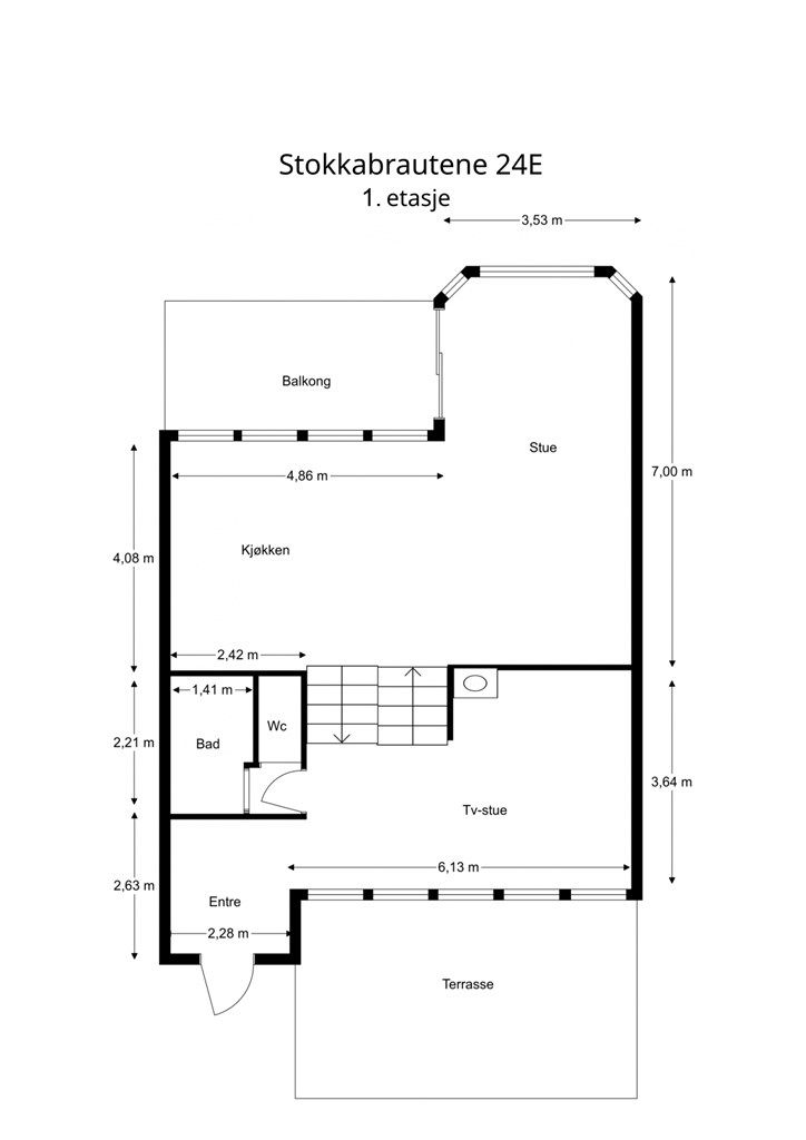 Plantegning 1 og 2 etg.
