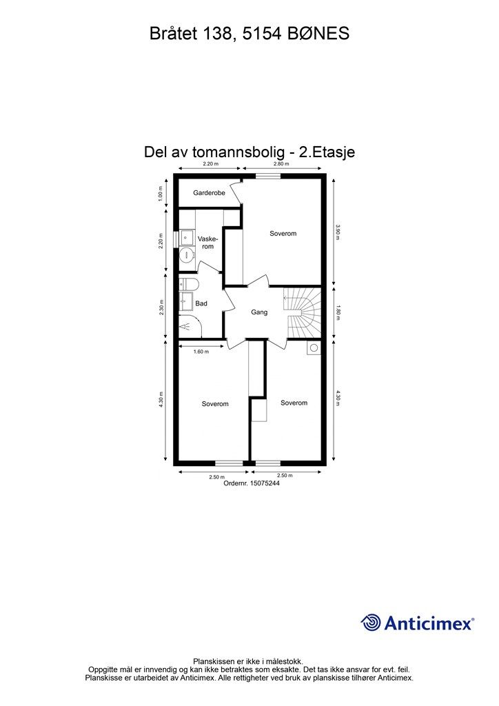 Plantegning - 2.Etasje