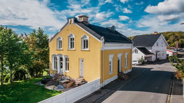 Velkommen til Dr Holms Vei 6!
Foto: Blåtime v/Teigen