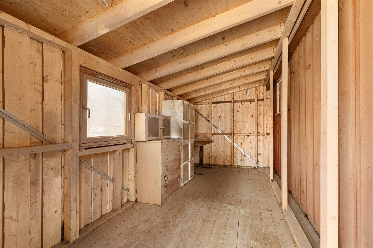 Bod i tilknytning til garasje - Ikke byggemeldt og godkjent 