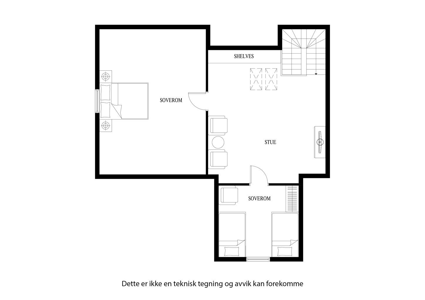 Planskisse 2. etasje