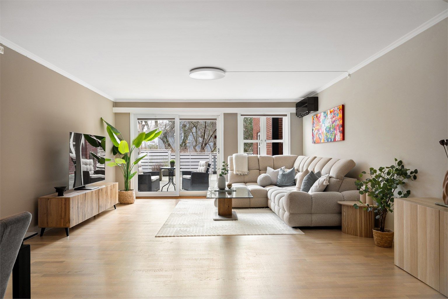 Leiligheten holder god standard og har et pent og moderne inntrykk. Det er ingen TG3 feil