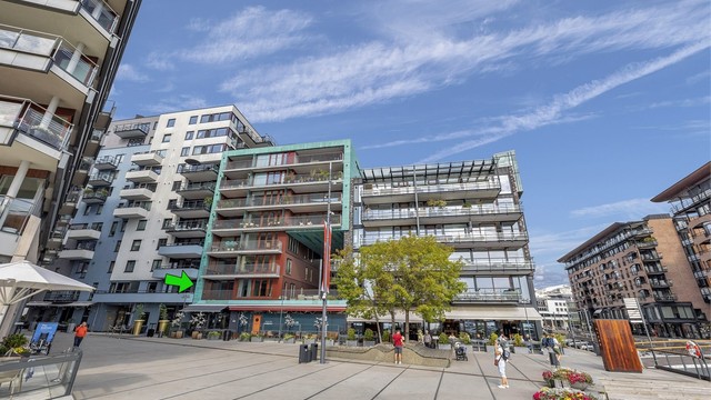 Velkommen til pen og nyoppusset 3-roms på Tjuvholmen