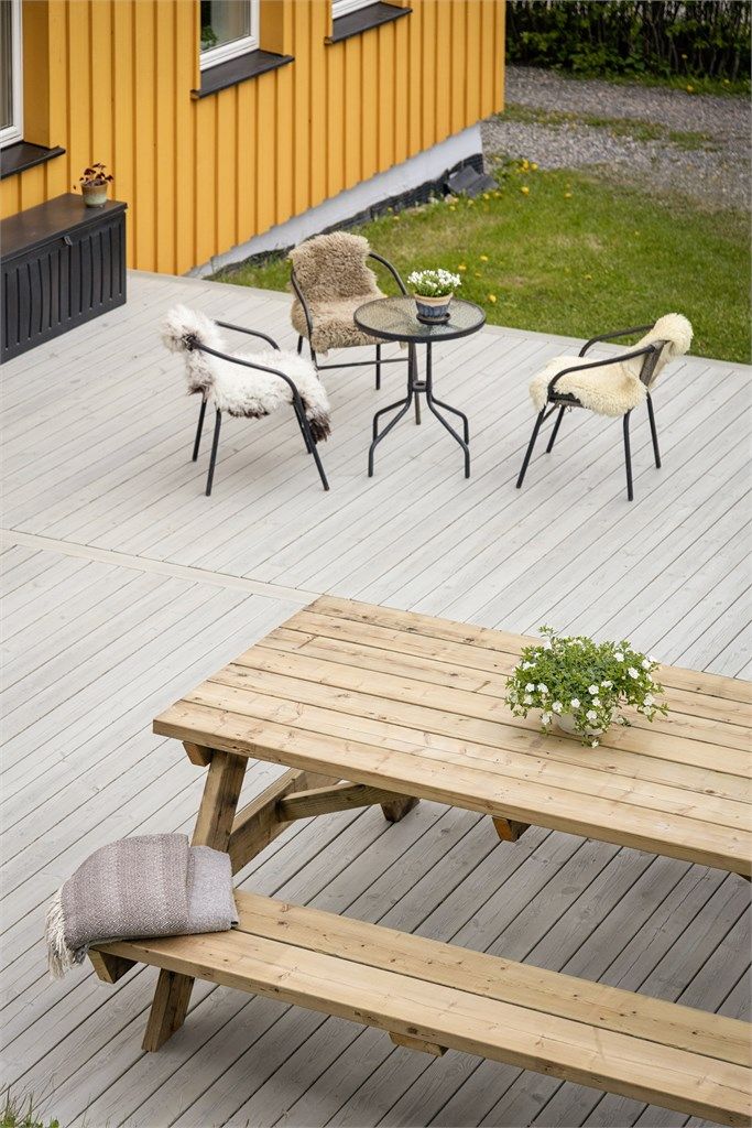  Terrasseplatting ble bygget i 2020 