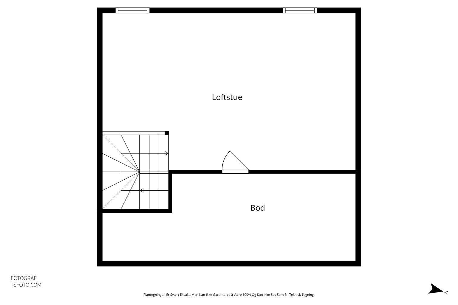 Plantegning - 3 etasje