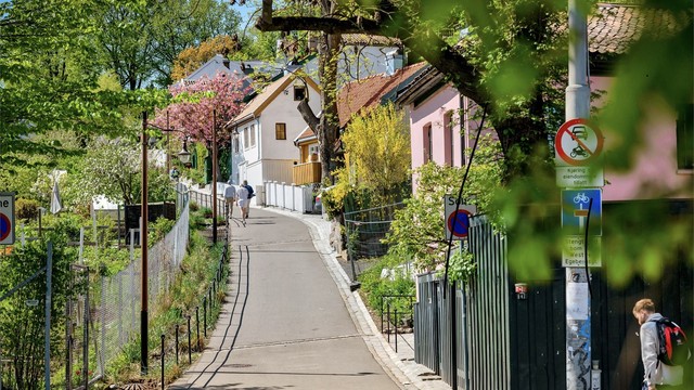 Nærområdet: Beliggenheten er "midt i smørøyet". Idylliske Damstredet, med sine sjarmerende småhus, ligger som en av de nærmeste nabogatene.