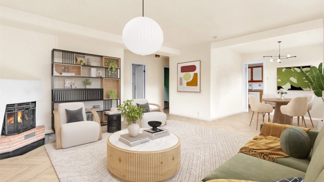 Velkommen til Ombergveien 14! 3D-styling kun ment som illustrasjon. Størrelse og mål på møbler kan ikke betraktes som eksakte.