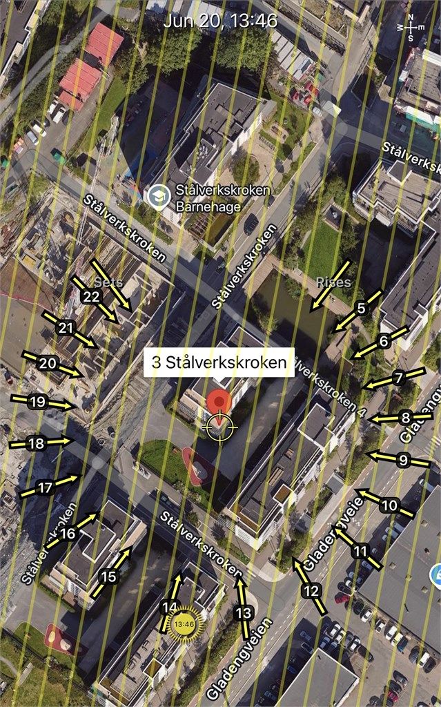 Solkart - illustrasjon 