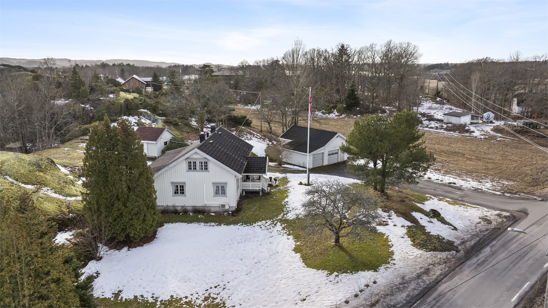 Tomten er på totalt 4.435kvm