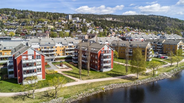 Arkivbilde - Leiligheten er beliggende topp- og hjørne
