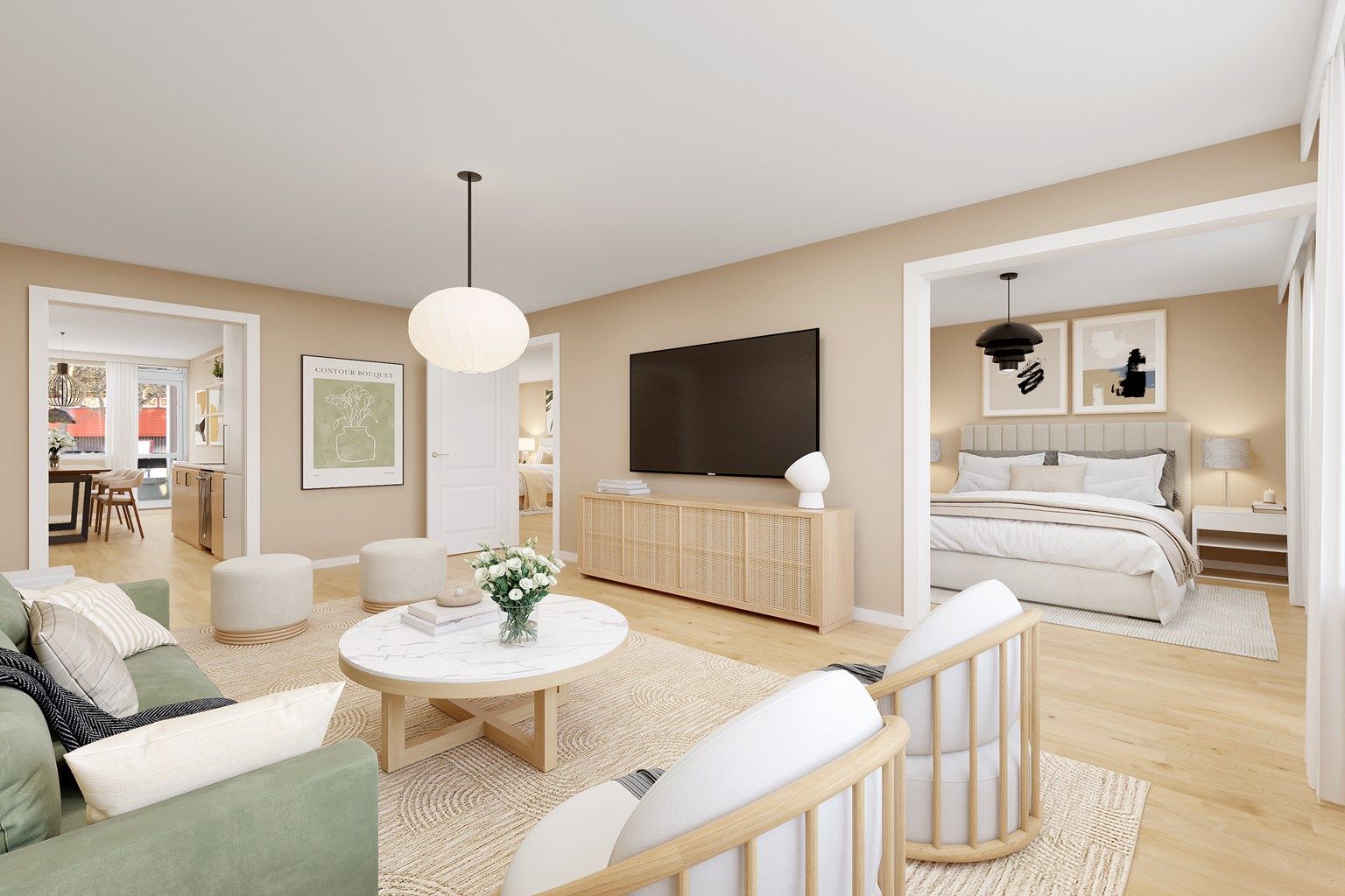 Digitalt oppusset bilde