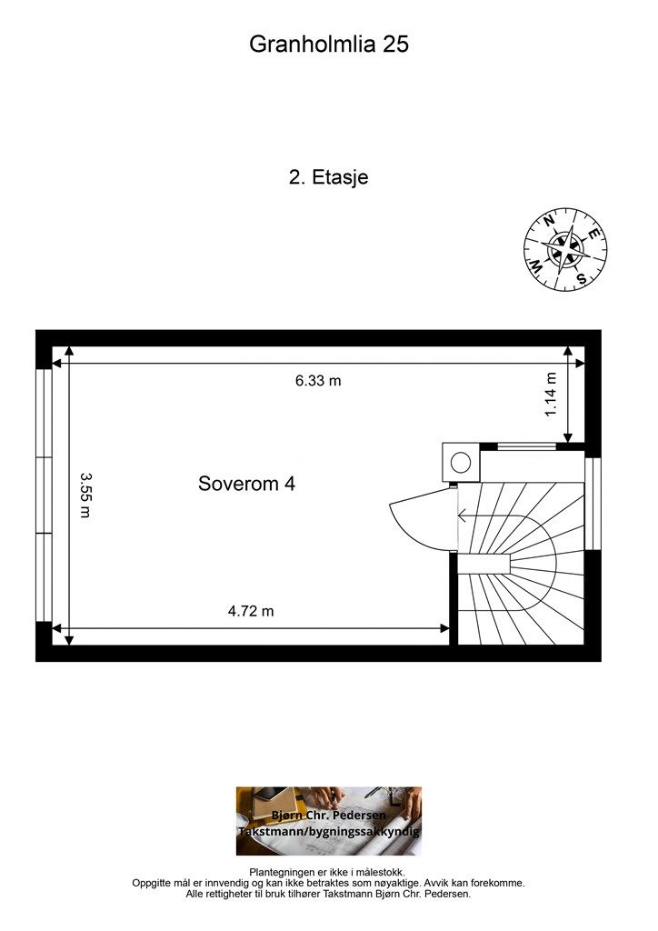 Plantegning 2. etasje