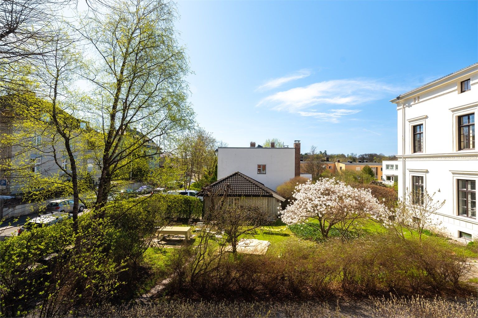Rolig, tilbaketrukket beliggenhet og kort vei til sentrum. Foto: Chris Borowiak