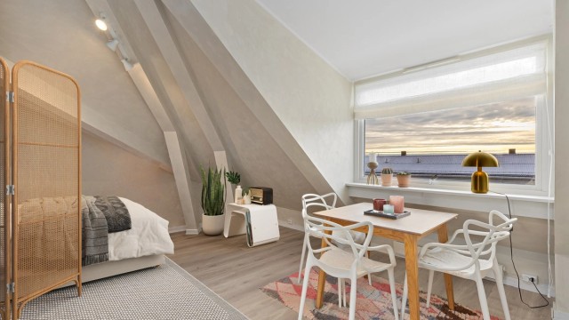 Velkommen til ditt perfekte førstegangskjøp i Fjørtofts gate 13 v/Christoffer Vindum (DIGITALT STYLET foto)