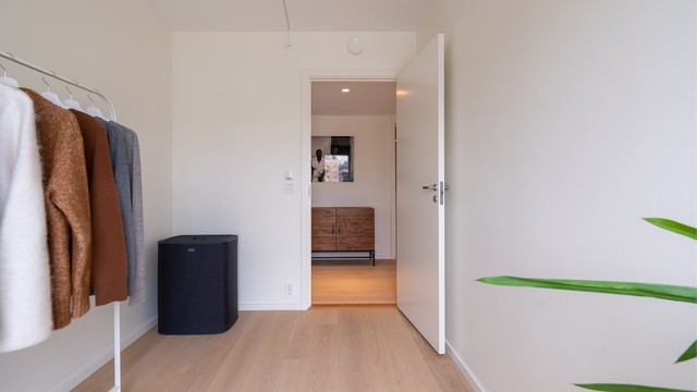 Leiligheten selges med nybyggaranti til 2028.