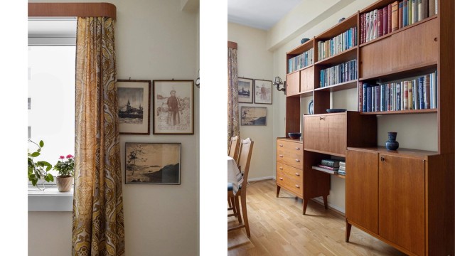 Bygget er fra 1951 og leiligheten tilhører et veldrevet sameie.