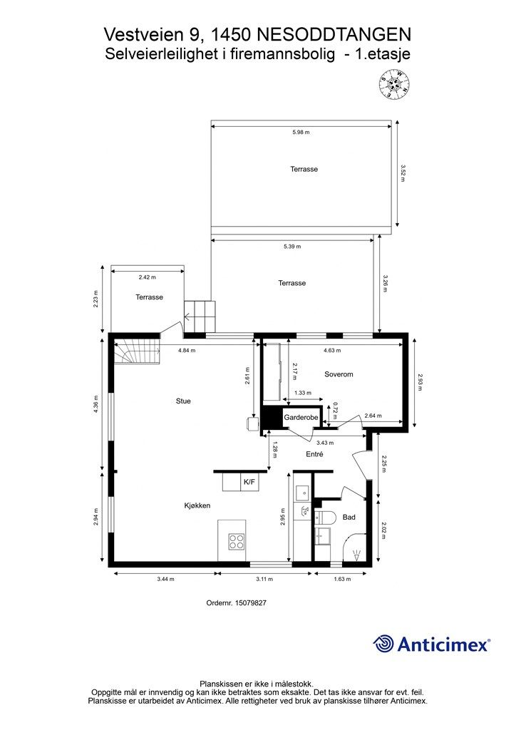 Plantegning 1.etasje