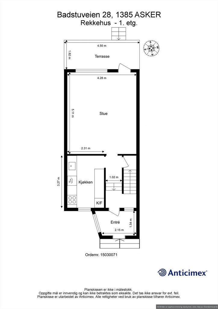 Plantegning 1. etasje