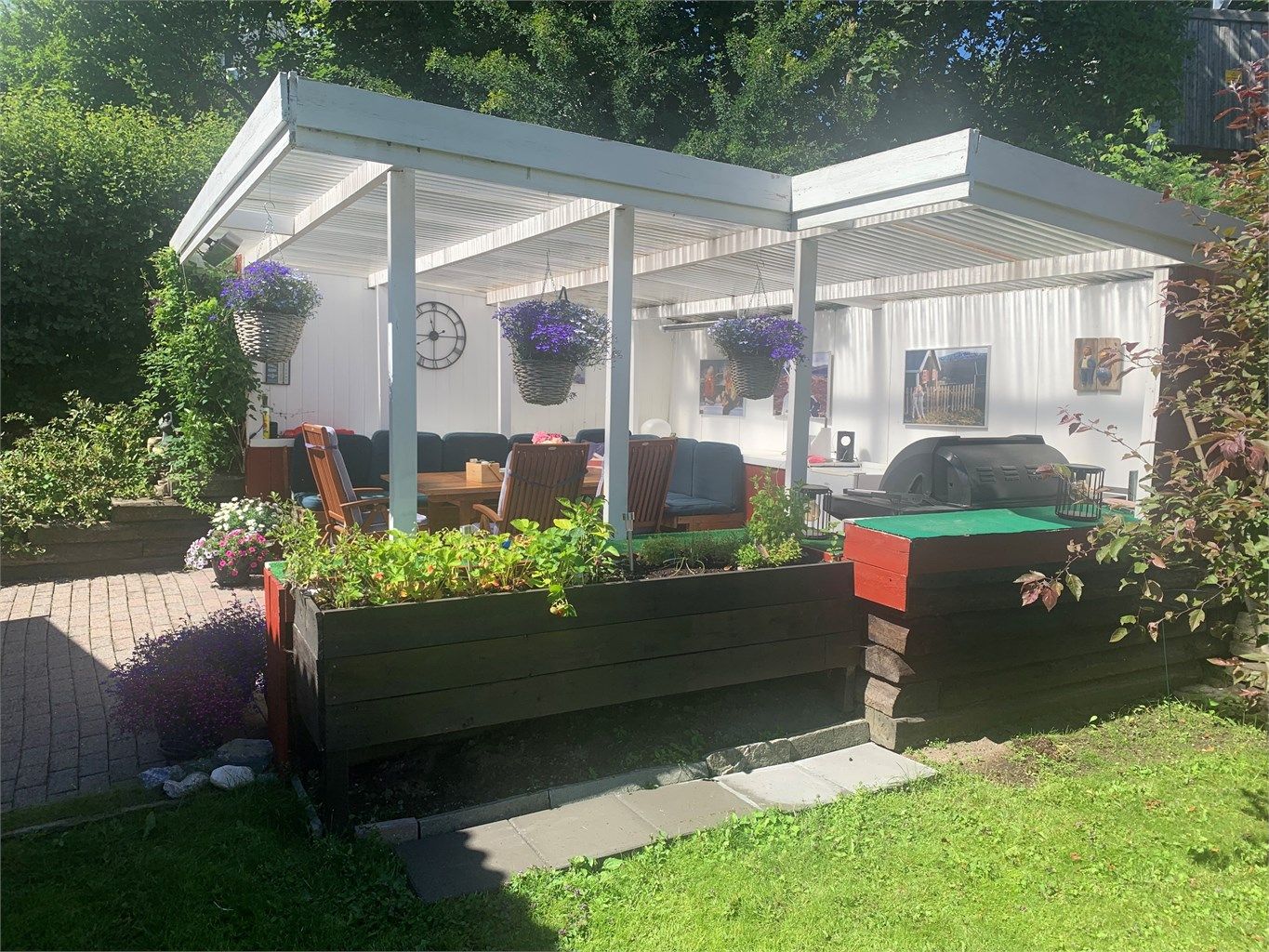 Sommerbilde tatt av selger.