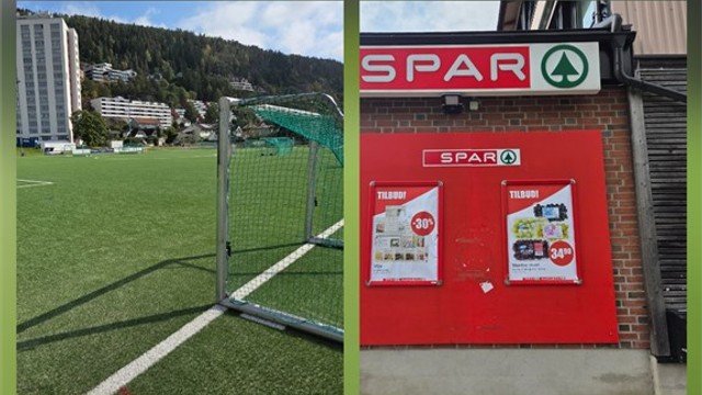 Kort vei til SPAR Kjelsås, lekeplass og Myrerfeltet med kunstgressbane og treningsapparater.