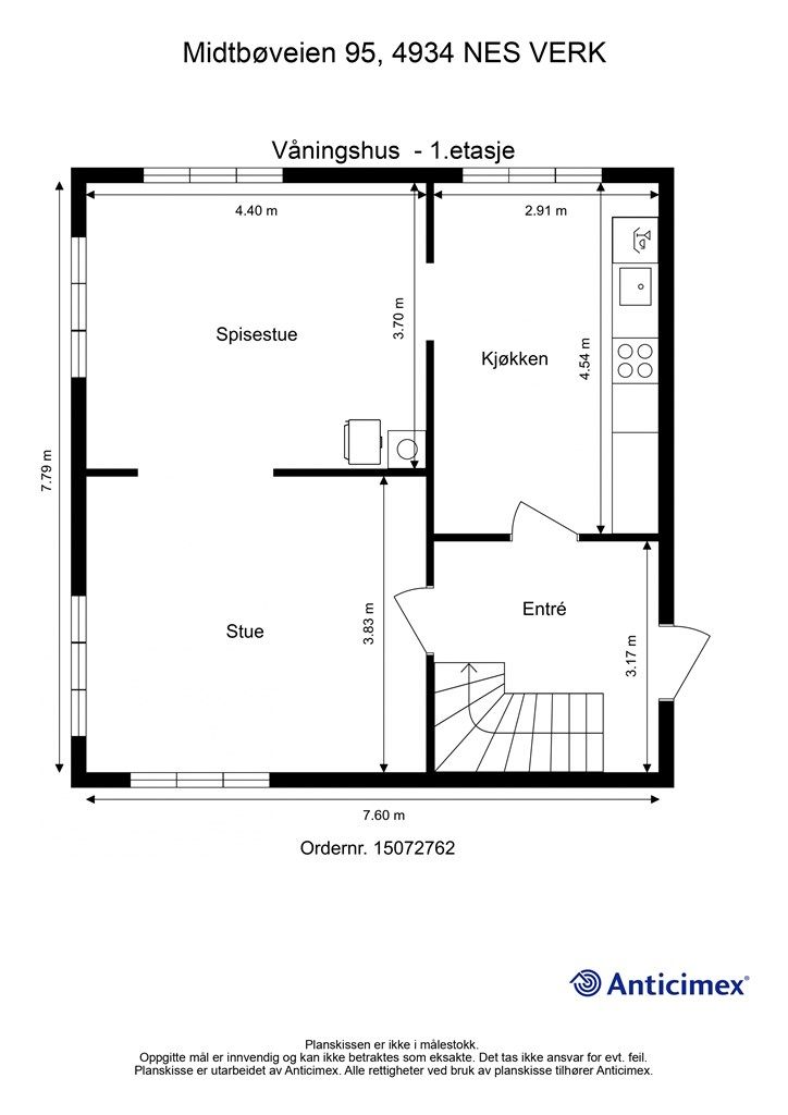Plantegning 1. etasje