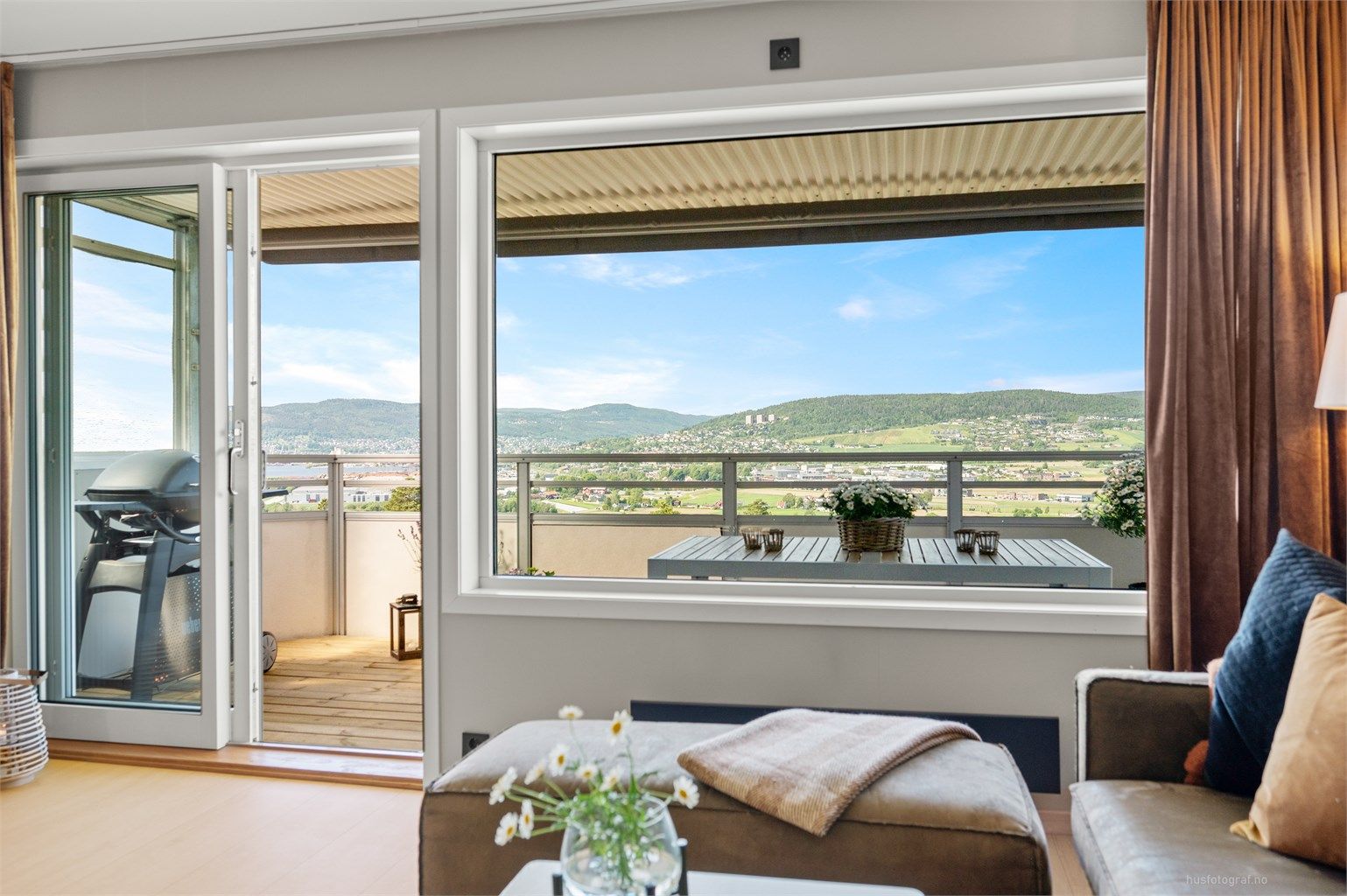 Utsikt fra stuevindu