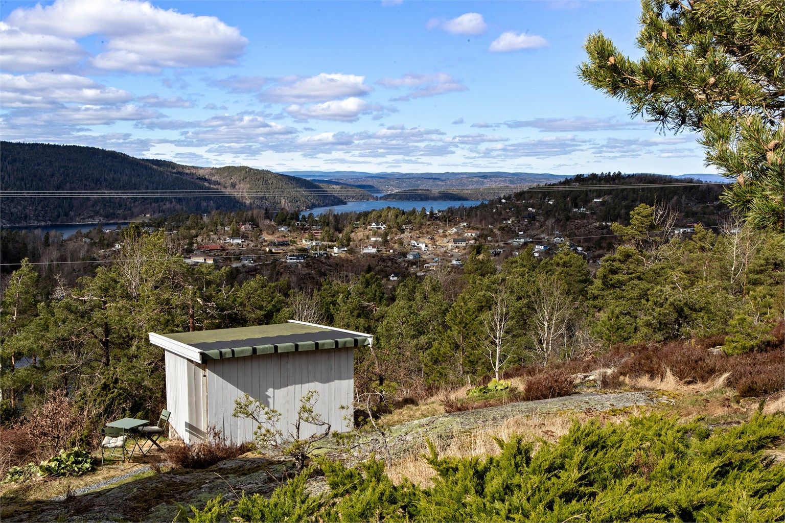 Annekset gir ekstra med lagringsplass.