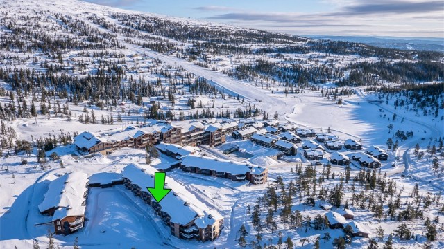 Nydelig toppleilighet med flott utsikt over vakker natur, fjellheimen mm.