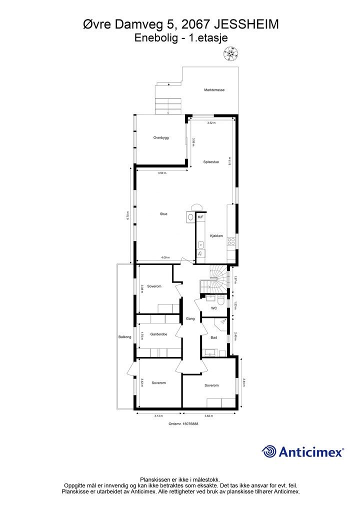 Plantegning 1.etasje