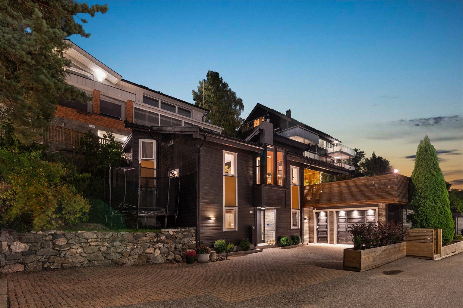 Dette er en bolig med skikkelig "it-faktor" – moderne komfort og et hjem med særpreg.