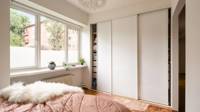 Alle soverom vender mot Hafrsfjordgata eller bakgård