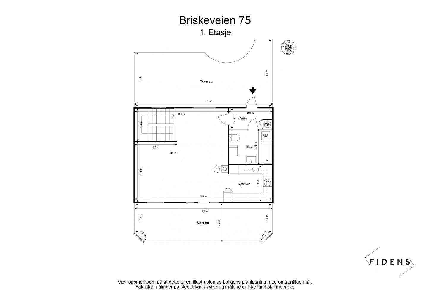 Plantegning 1.etasje