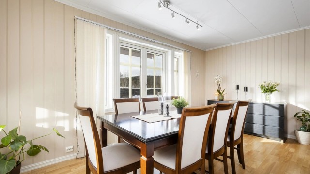 God plass til spisestue