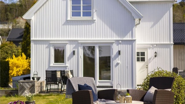 Idyll ved elva.