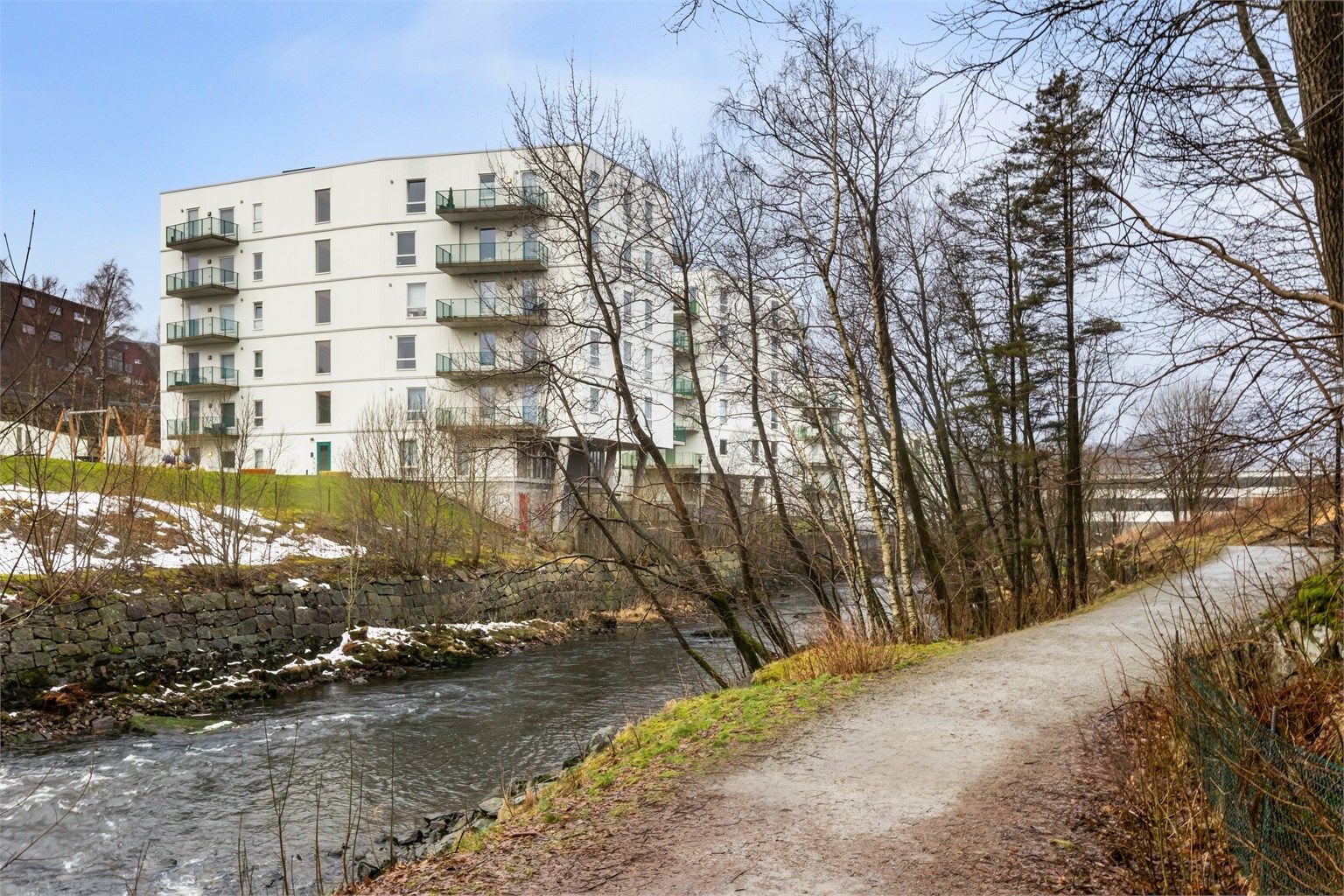 Velkommen til Ole Nielsens vei 3! (Foto: Marianne Lyse)