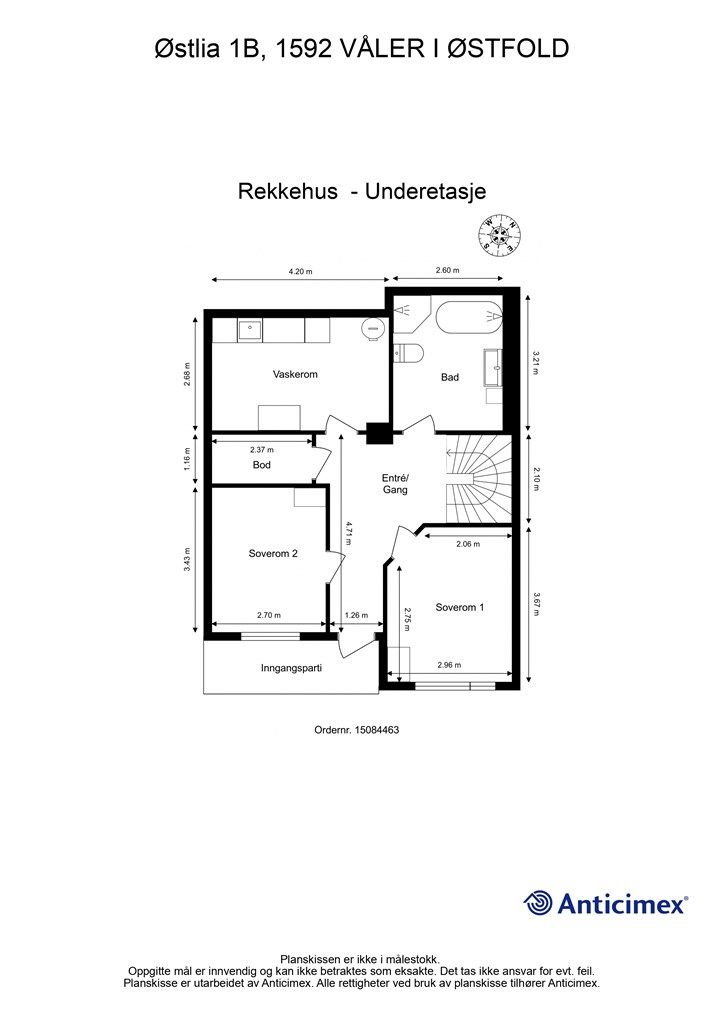 Plantegning - Underetasje