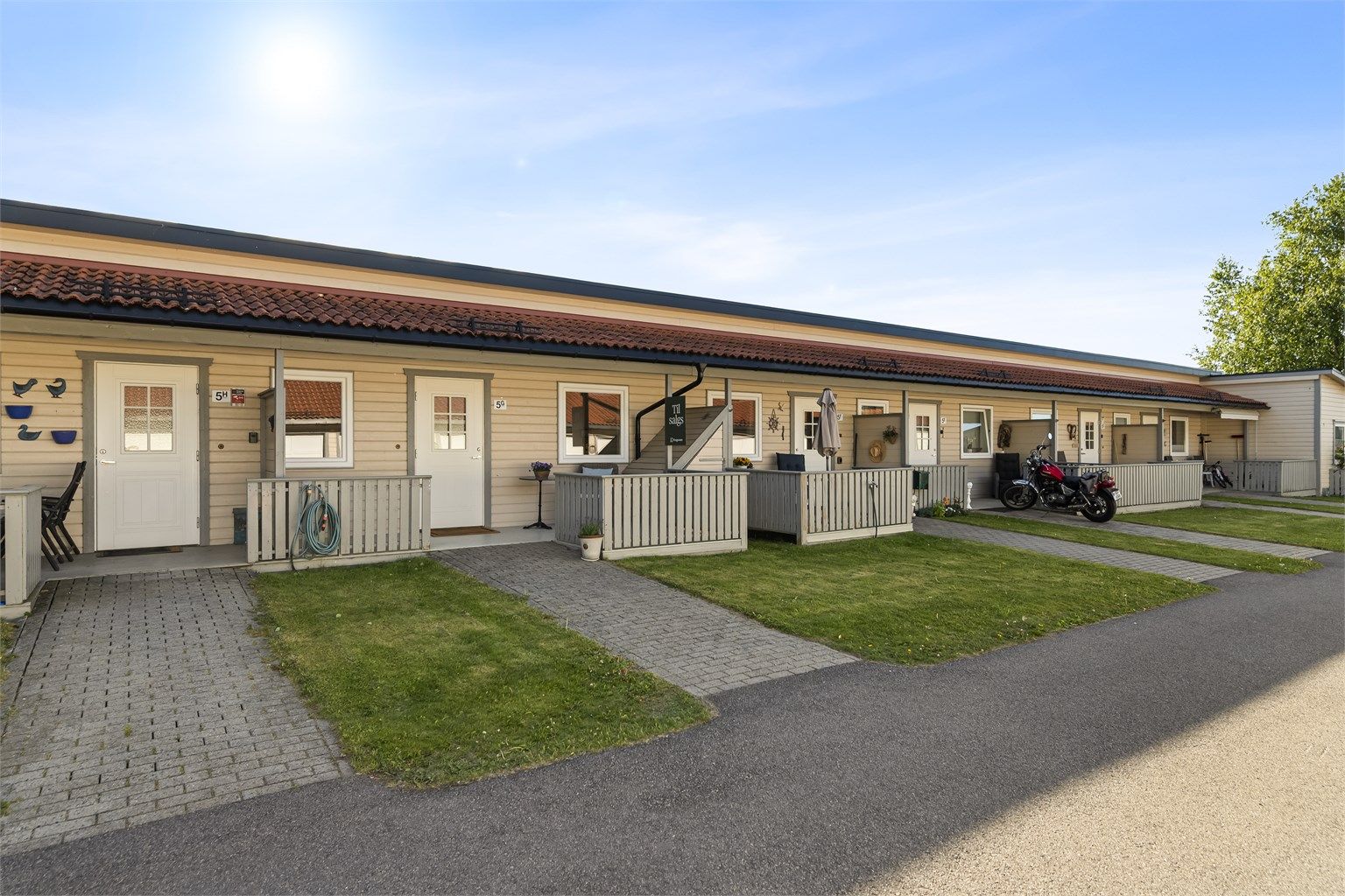 Rolige og hyggelige fellesområder i et veletablert sameie.