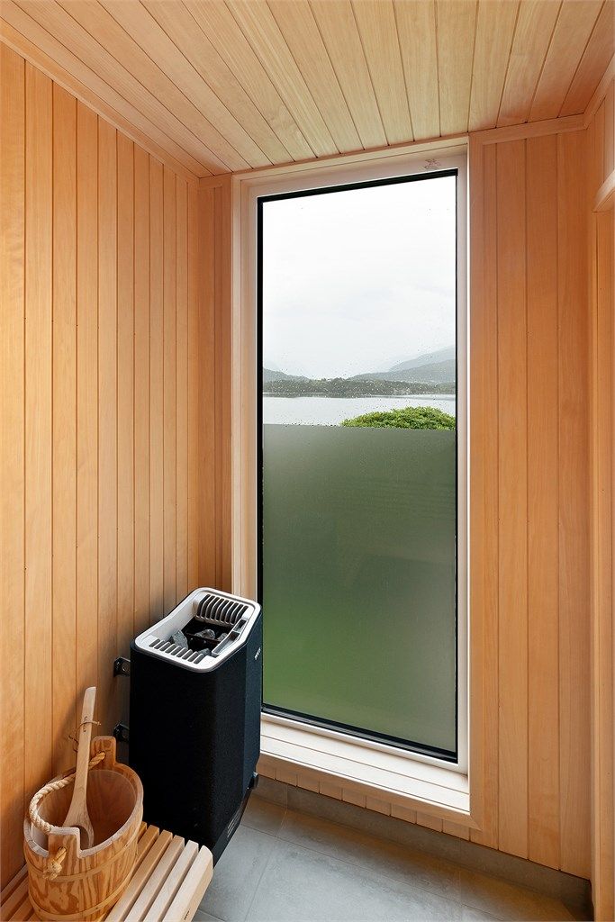 Badstue med utsikt mot sør