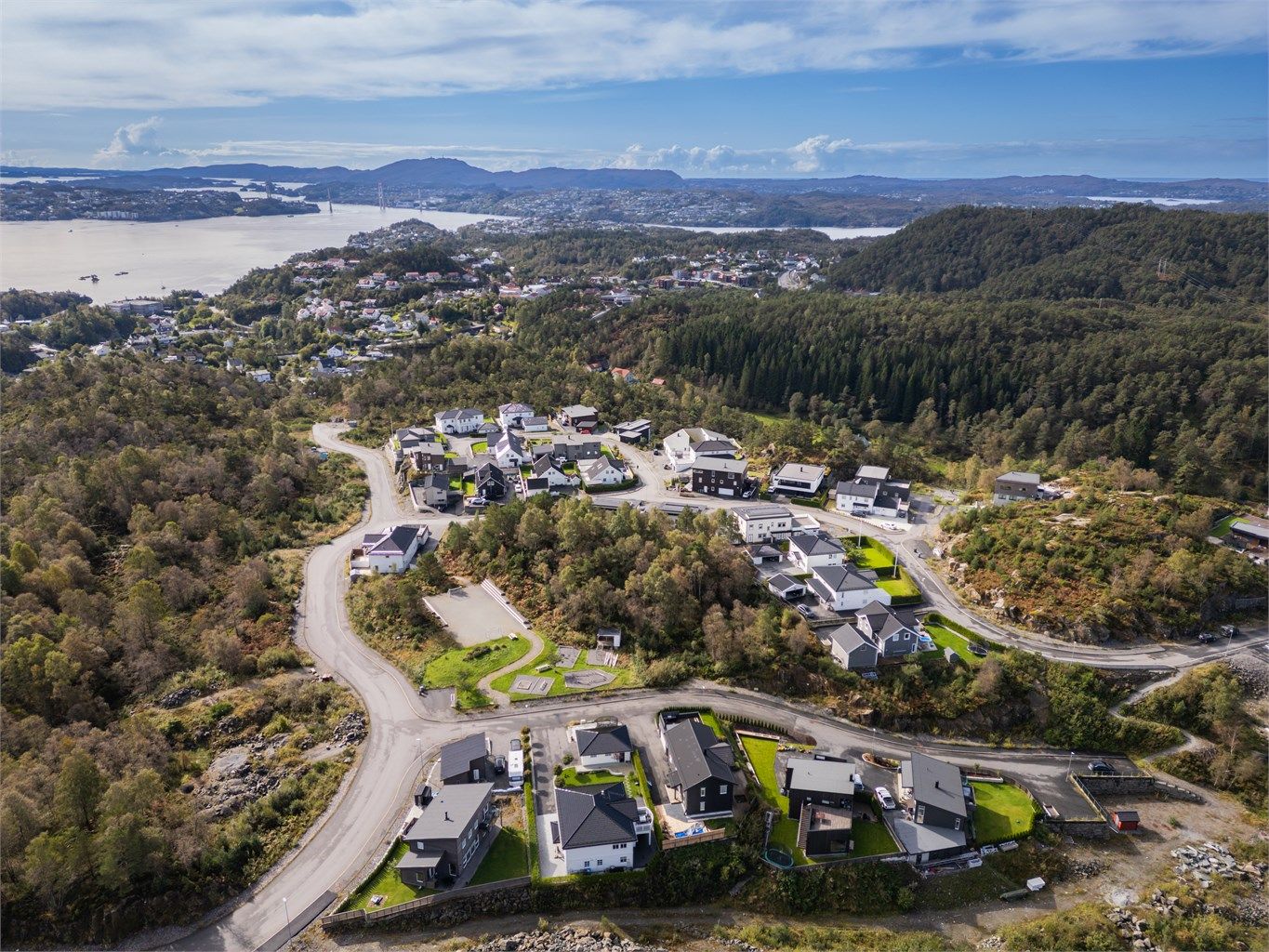 I dette nabolaget er rammene lagt for trivsel.